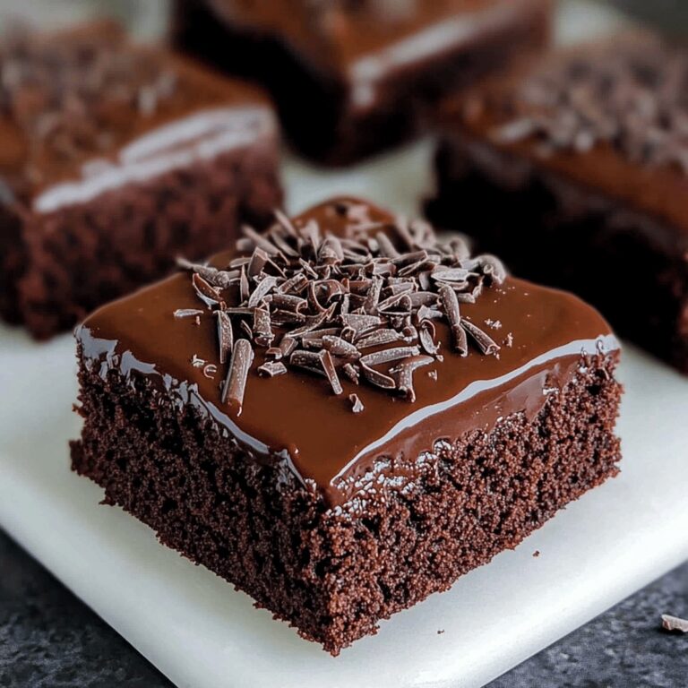 Moist Chocolate Traybake Cake Recipe