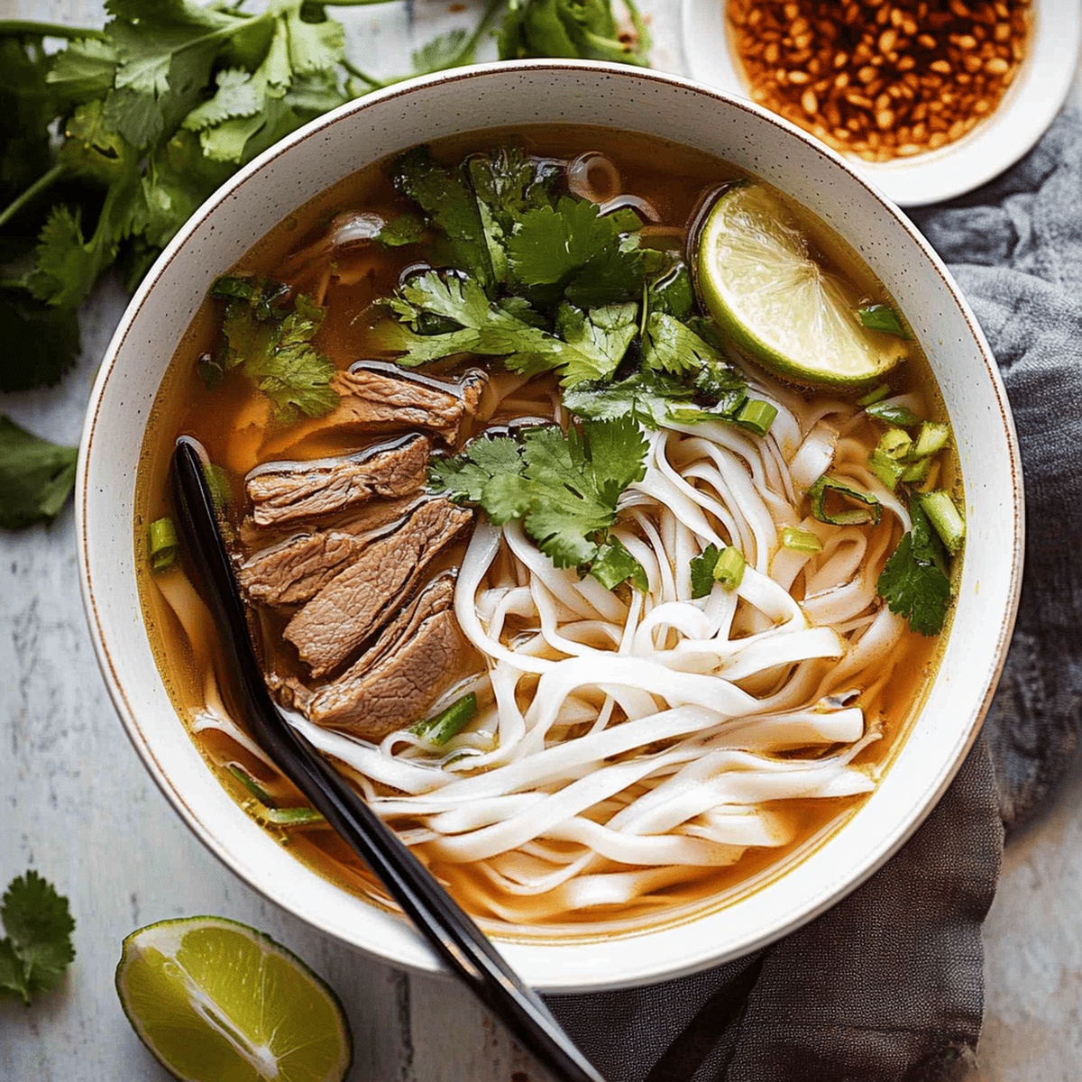 Heartwarming Vietnamese Noodle Soup Recipe (Pho)