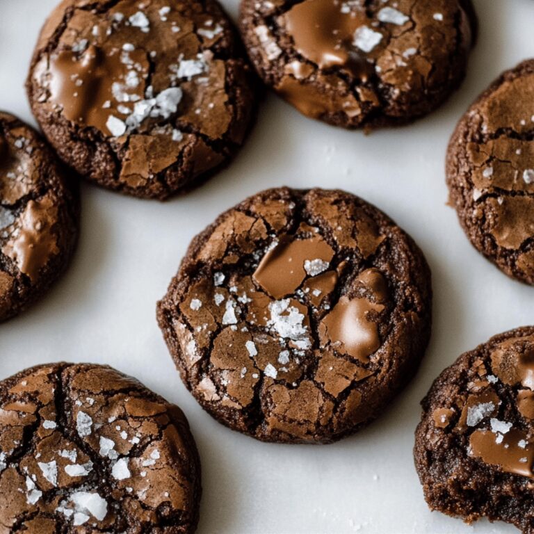 Salted Brownie Cookies Recipe