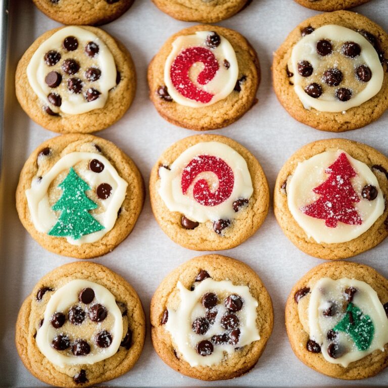 Christmas Chocolate Chip Sugar Cookies Recipe
