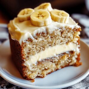 Moist Banana Bread Cake With Cream Cheese Frosting Recipe