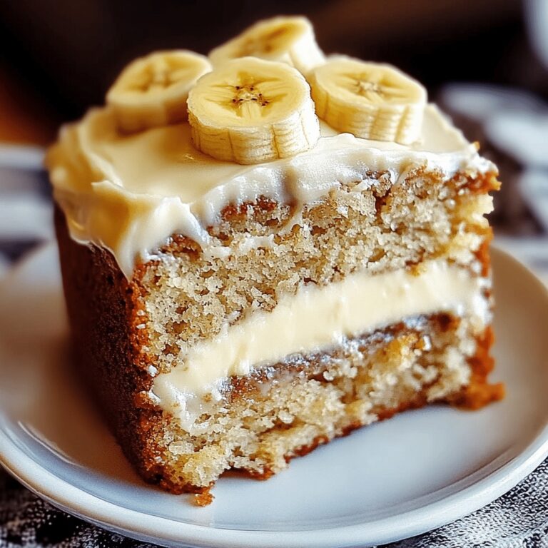Moist Banana Bread Cake With Cream Cheese Frosting Recipe