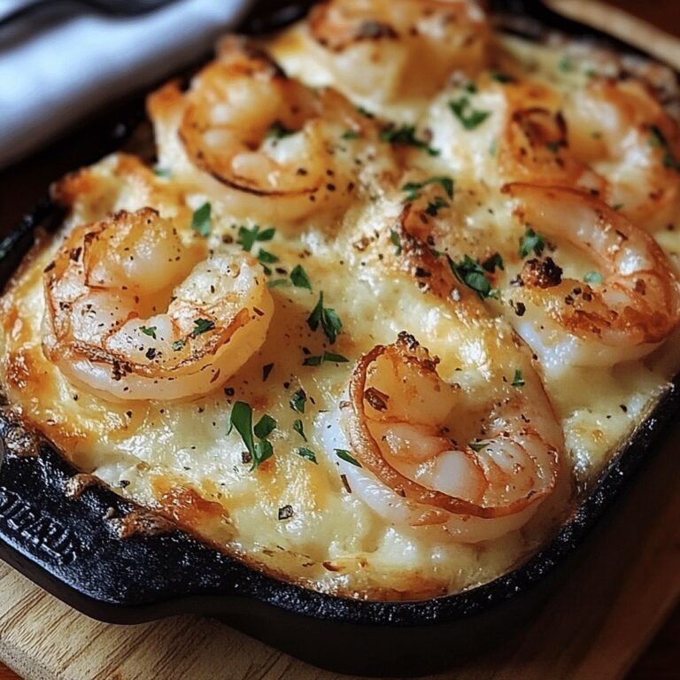 Garlic Shrimp Gratin Recipe
