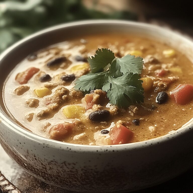 Cheesy Enchilada Chili Recipe