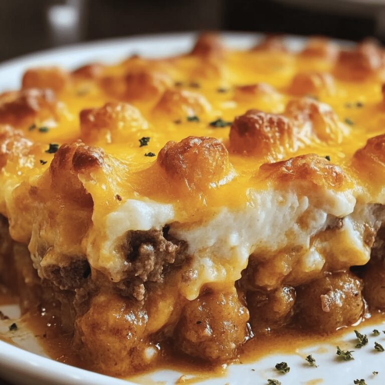 Shepherds Pie Tater Tot Casserole Recipe