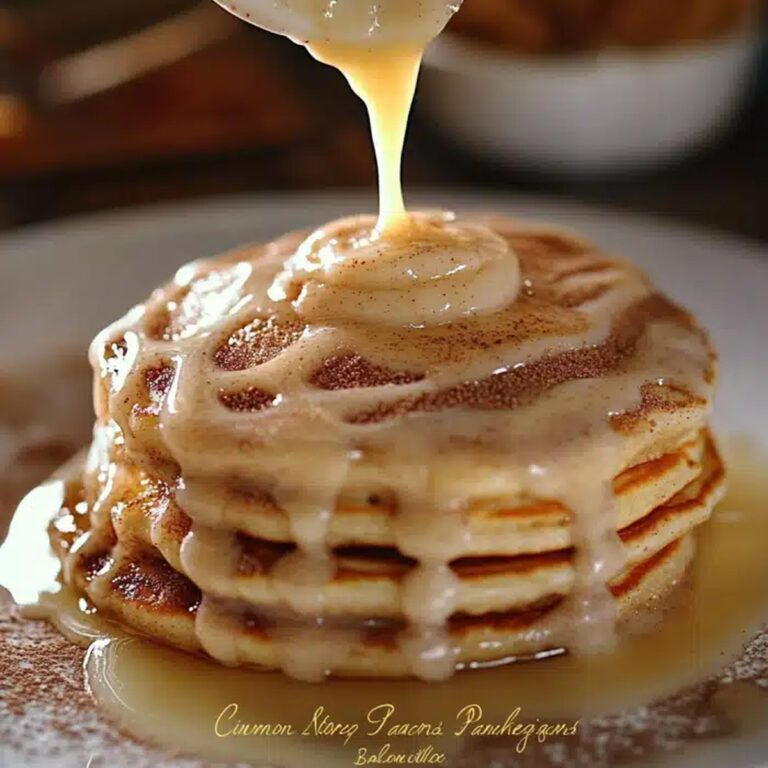 Cinnamon Roll Pancakes Recipe