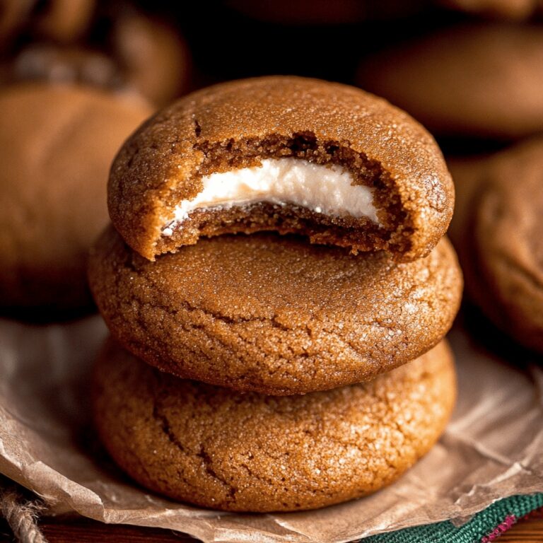 Gingerbread Cheesecake Cookies Recipe