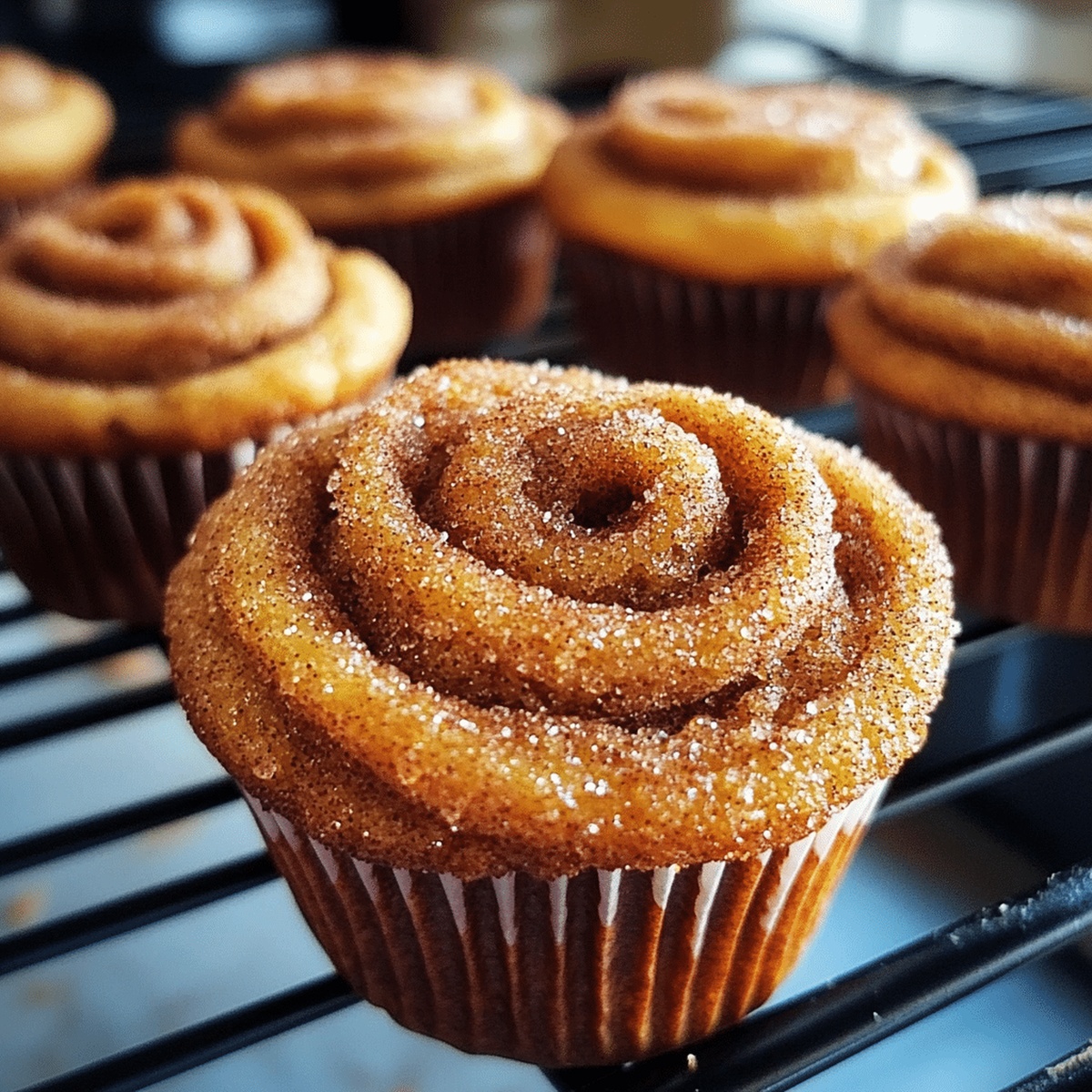 Cinnamon Sugar Swirl Muffins Recipe