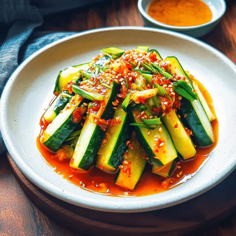 Cucumber Kimchi Recipe