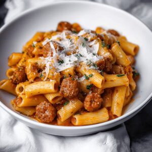 Hearty Spicy Italian Sausage Pasta Recipe