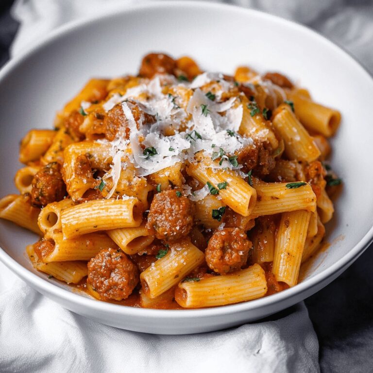 Hearty Spicy Italian Sausage Pasta Recipe