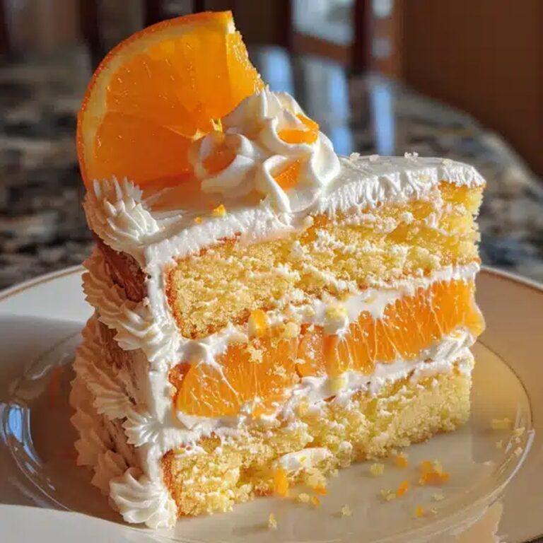 Velvety Orange Dreamsicle Cake Recipe
