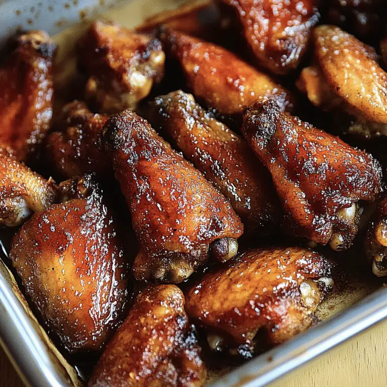 Crispy Baked Chicken Wings Recipe