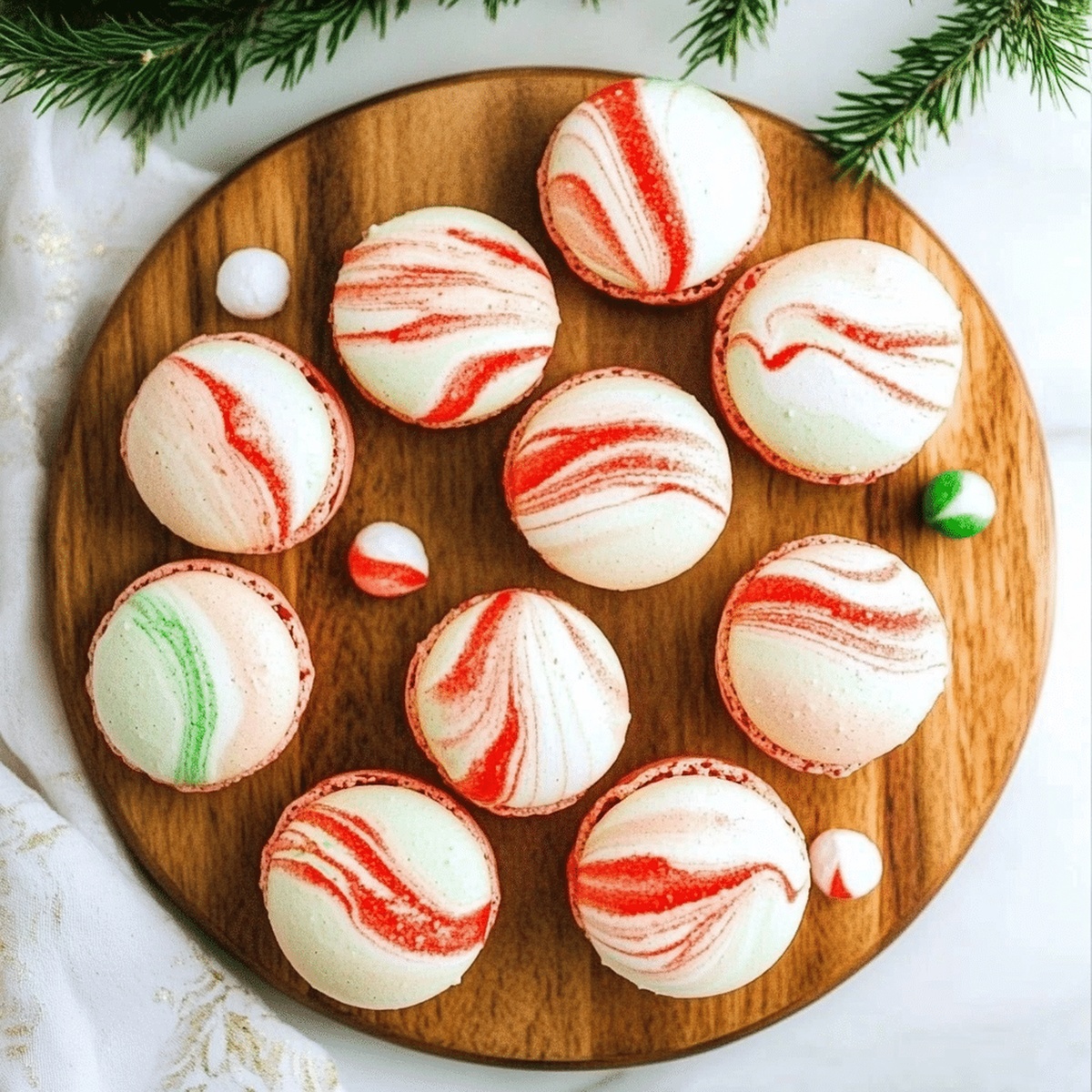 Peppermint Macarons Recipe