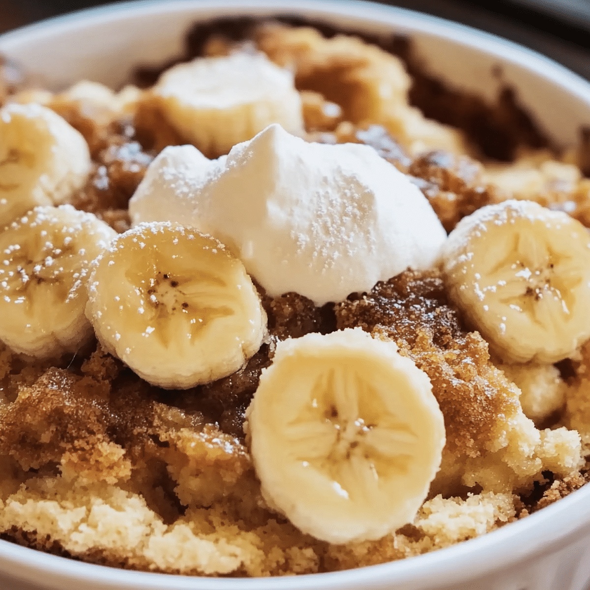 Rustic Southern Banana Cobbler Recipe