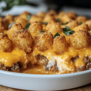 Crispy Tater Tot Casserole Recipe