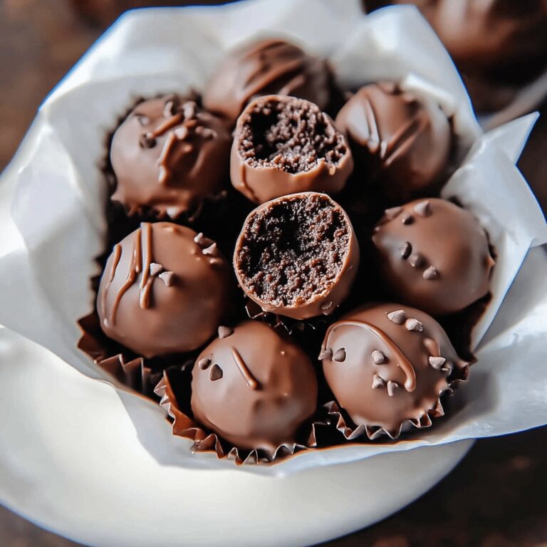 Easy Brownie Truffles Recipe