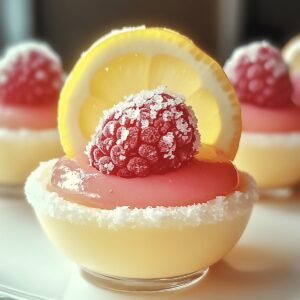 Frosted Raspberry Lemon Drop Recipe