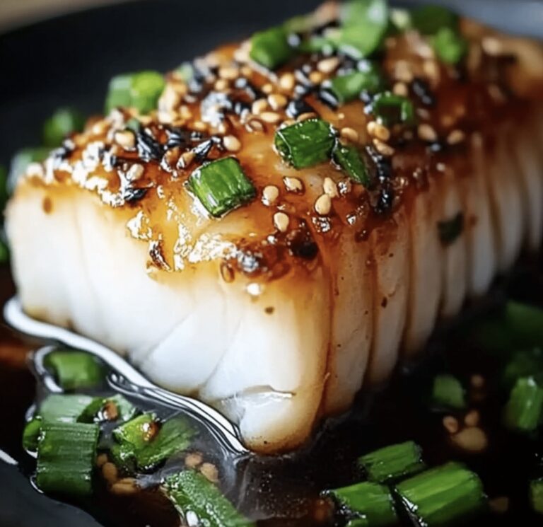 Succulent Ginger Soy Glazed Cod Recipe