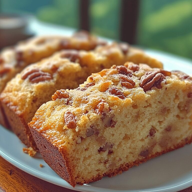 Sweet Alabama Pecan Pound Bread Recipe