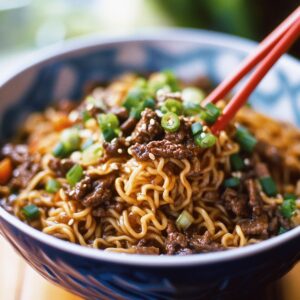 Slow Cooker Beef Ramen Noodles Recipe