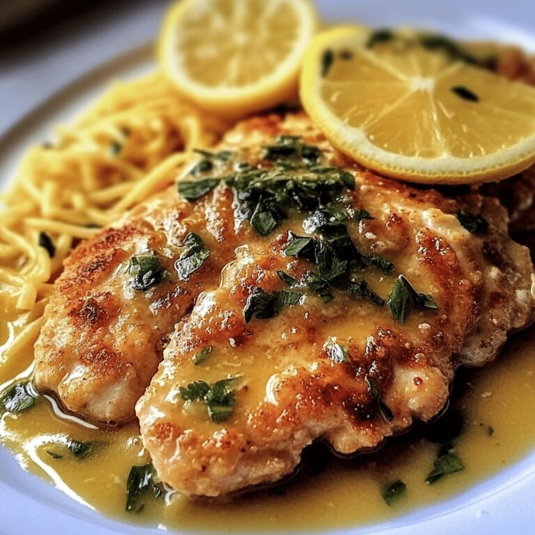 Tangy Chicken Piccata With Lemon Sauce Recipe