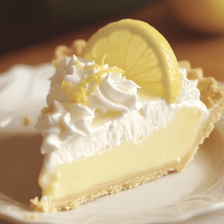 Refreshing Lemonade Pie Recipe