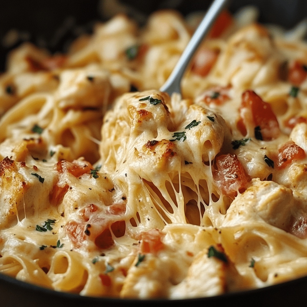 One-Pot Chicken Parmesan Pasta Recipe