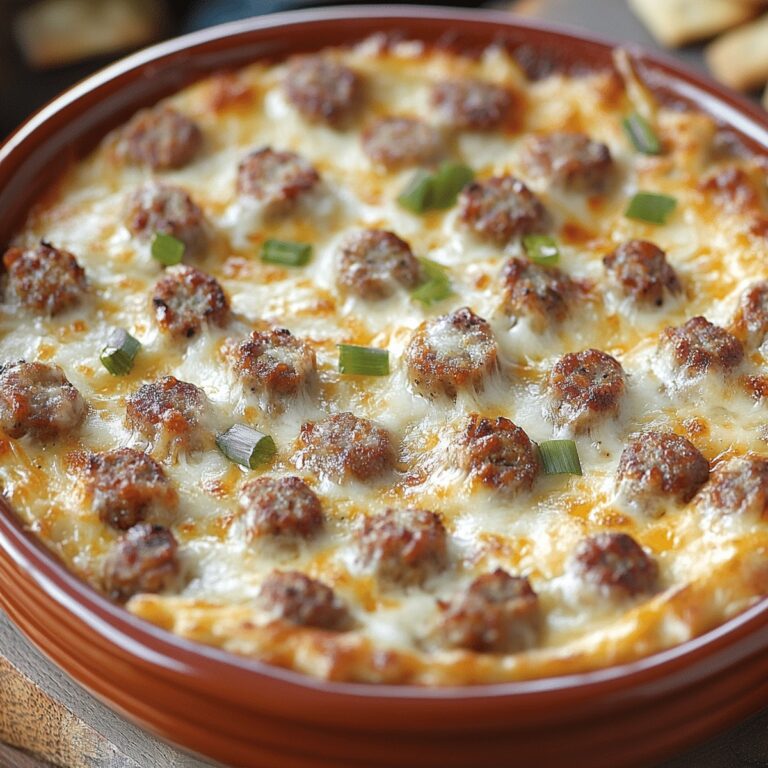 Hot Sausage Beer Cheese Dip Recipe