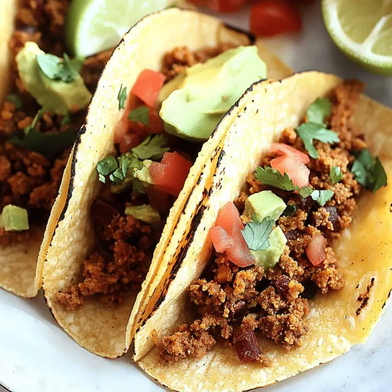 Spicy Cauliflower Taco Meat Recipe