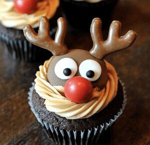 Magical Rudolph The Reindeer Cupcakes Recipe