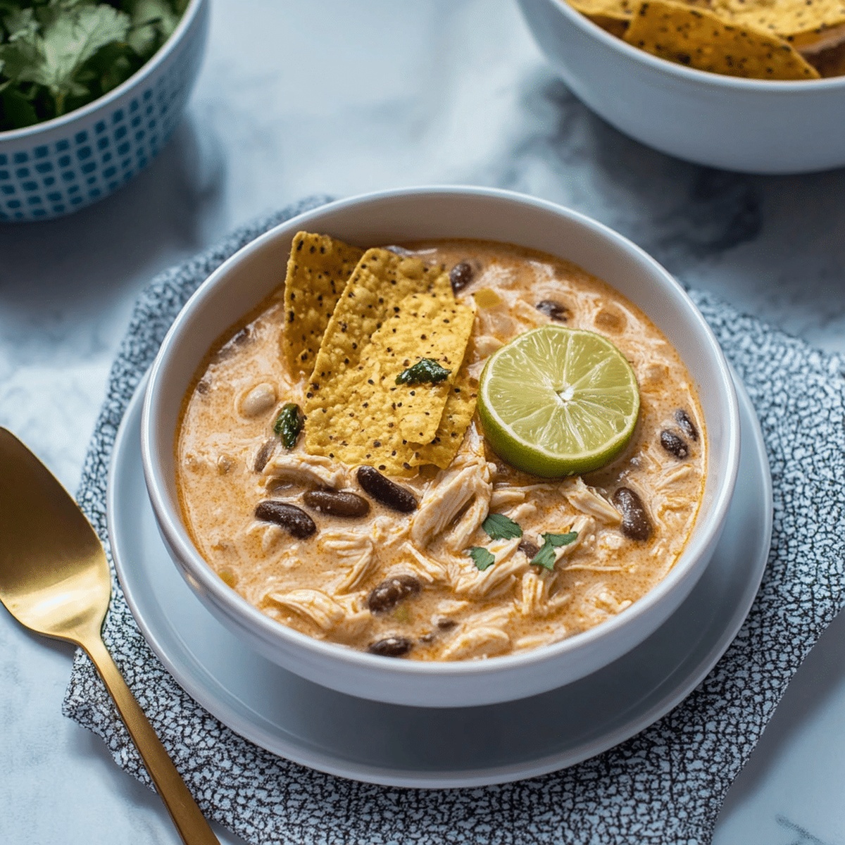 Smooth White Chicken Chili Recipe With Cream Cheese