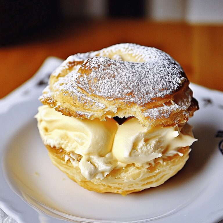 Italian Cream Puffs Recipe