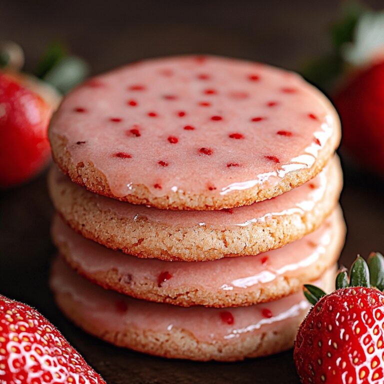 Melt-In-Your-Mouth Strawberry Cookies Recipe