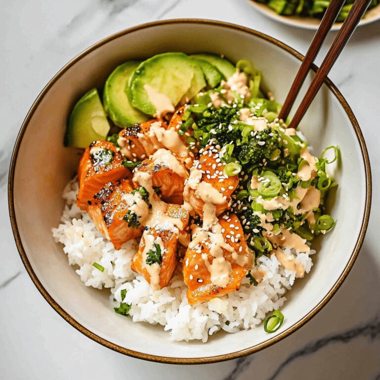 Crispy Salmon & Rice Bowl Recipe