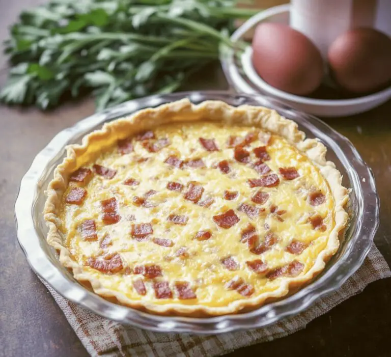 Bacon And Cheese Quiche Recipe