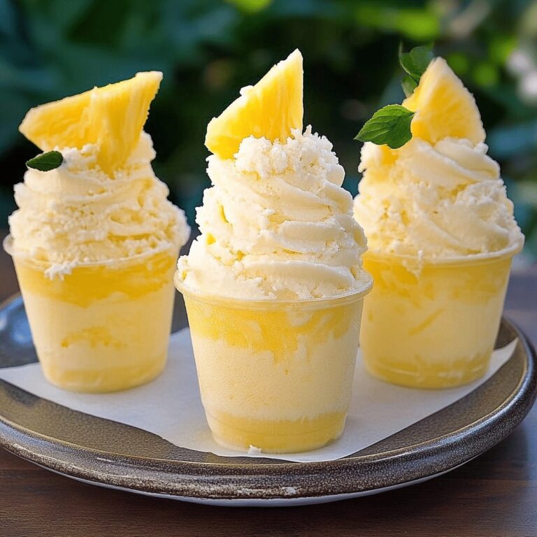 Tropical Disneys Pineapple Dole Whip Recipe