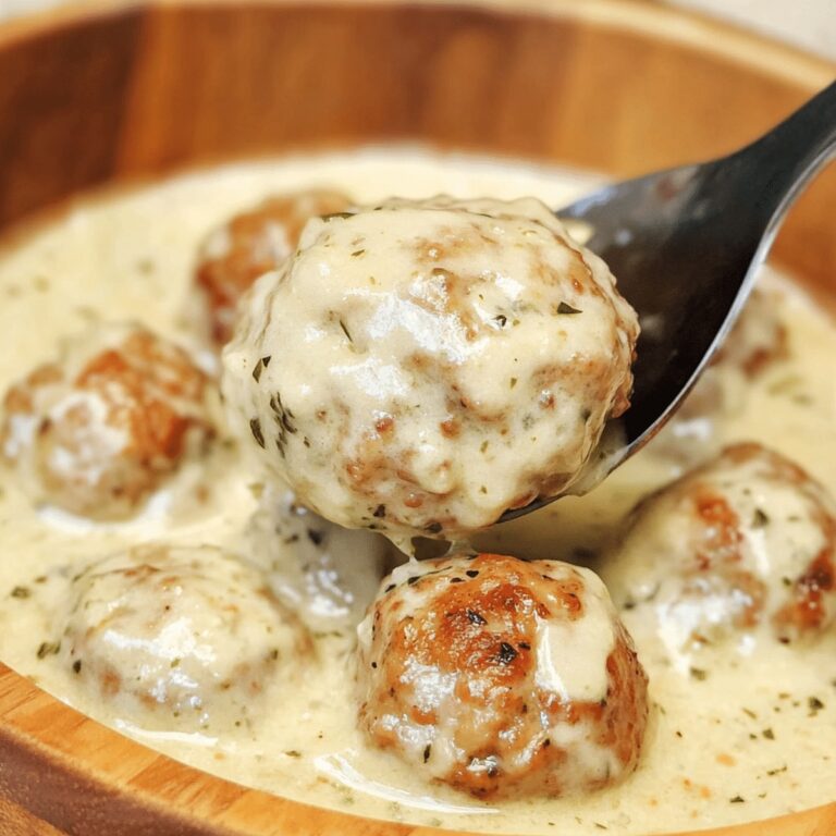 Alfredo Meatballs Recipe