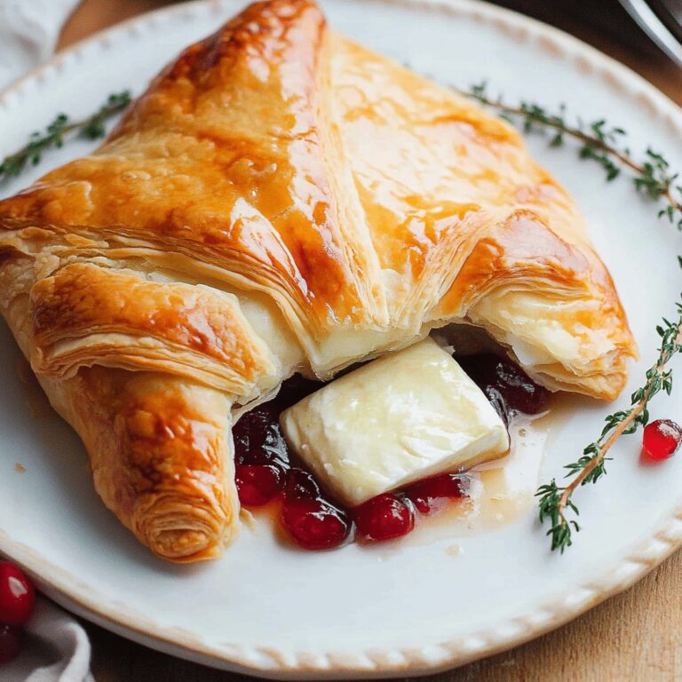 Easy Baked Brie In Puff Pastry Recipe