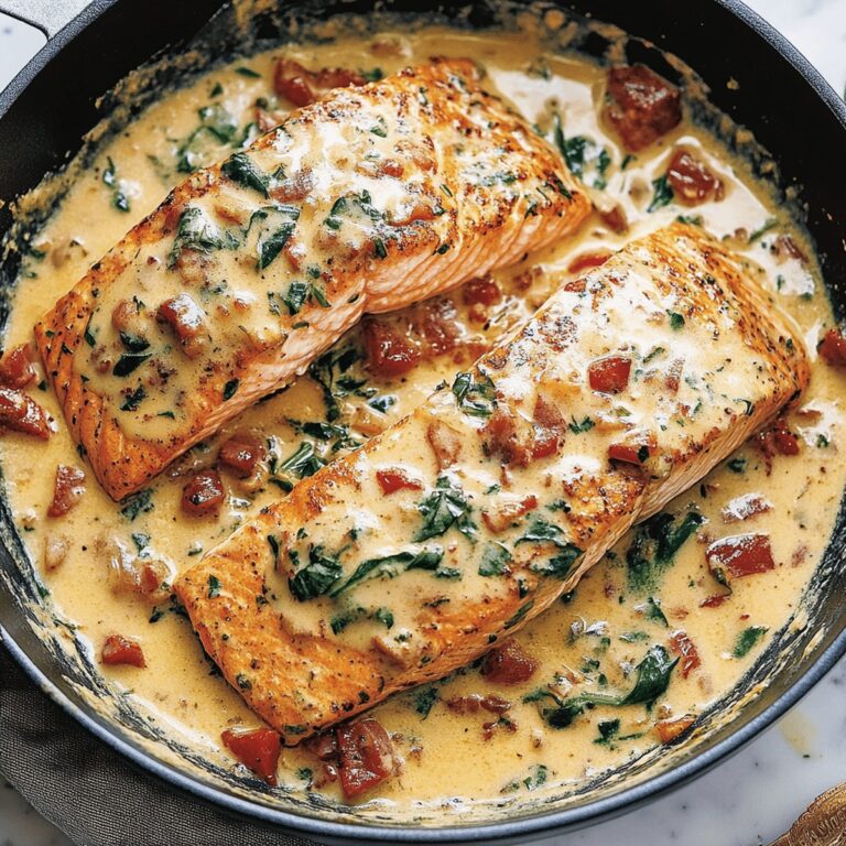 Silky Tuscan Salmon Recipe
