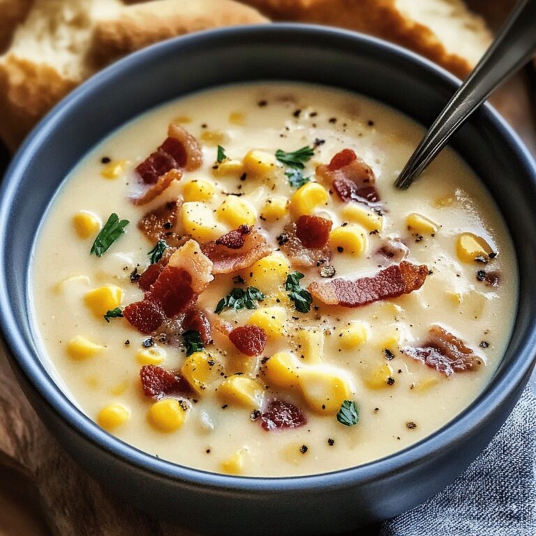 Hearty Corn Chowder With Crispy Bacon Recipe