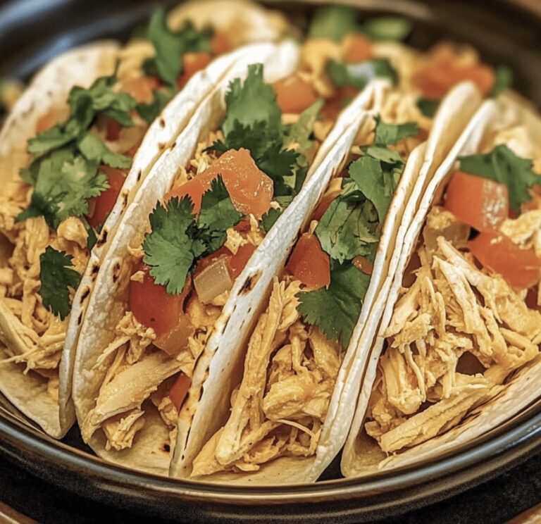 Effortless Slow Cooker Cool Ranch Chicken Tacos Recipe
