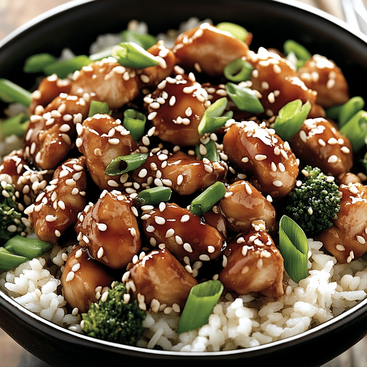 Crispy High Protein Sesame Chicken Recipe