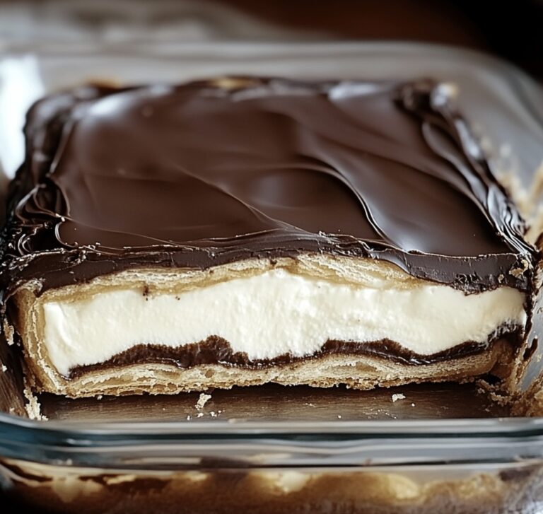 No Bake Chocolate Eclair Cake Recipe