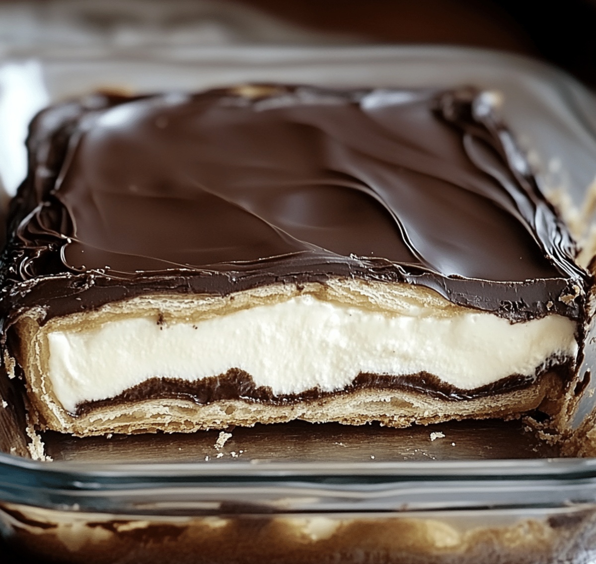 No Bake Chocolate Eclair Cake Recipe