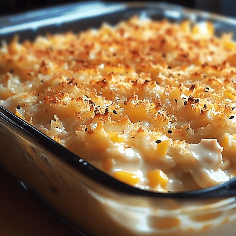 Cheesy Hashbrown Chicken Casserole Recipe
