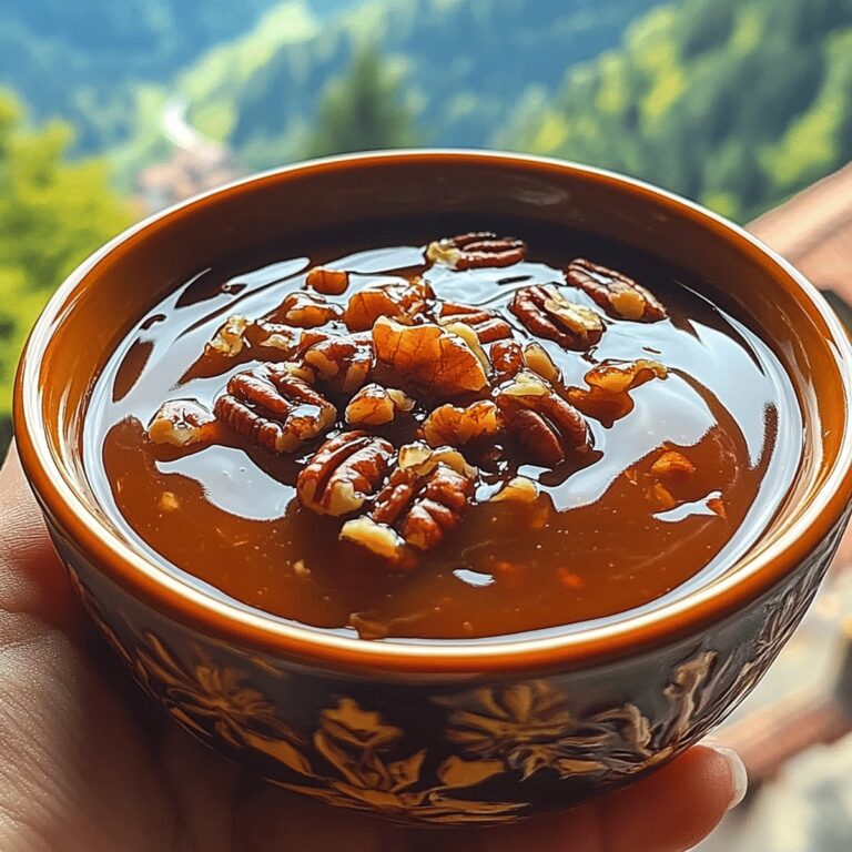 Southern Bourbon Pecan Caramel Sauce Recipe