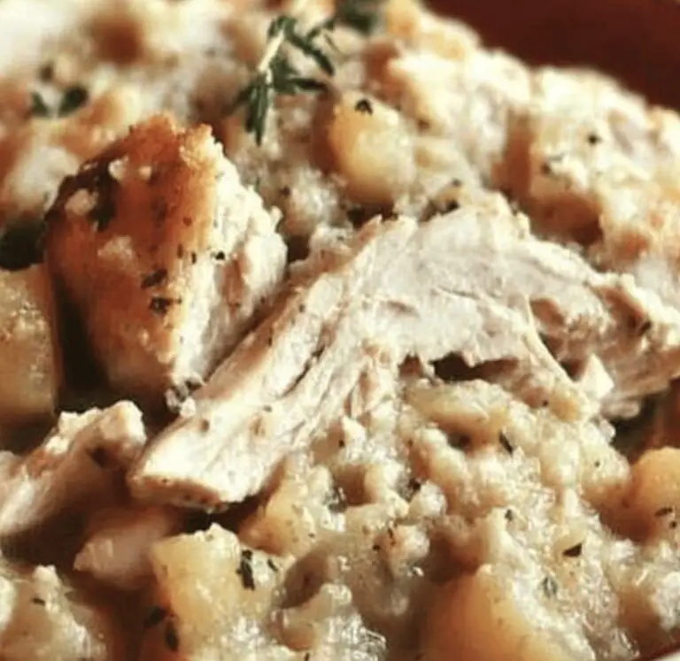 Hearty Crockpot Chicken & Stuffing Recipe