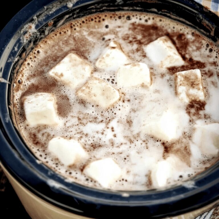 Easy Crockpot Hot Chocolate Recipe