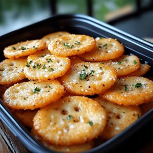 Garlic Ritz Snacks Recipe
